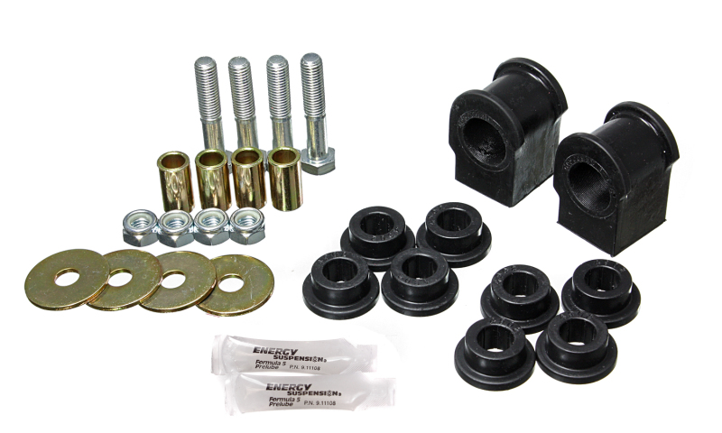 Ford F-350 Sway Bar Bushing Set - Rear - Energy Suspension - 1-1/8 inch Bar Diameter - Black - `05-`07